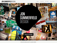 Tablet Screenshot of jonsummerfielddesign.com